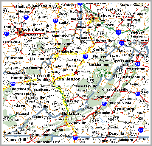 Area Road Map