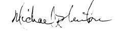 Michael D. Fenton Signature